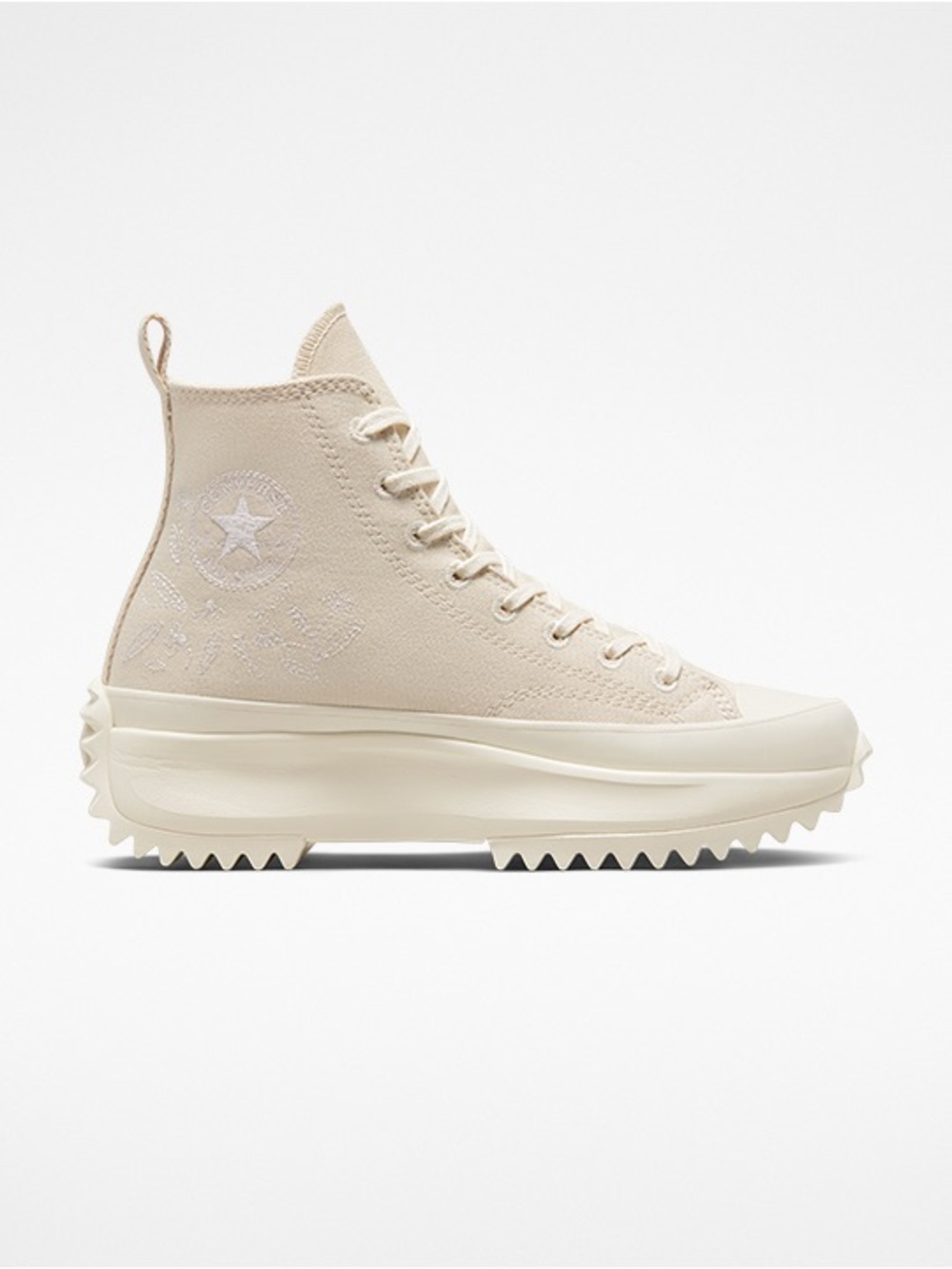 Converse Run Star Hike Platform Embroidered Floral : Women’s 8.5